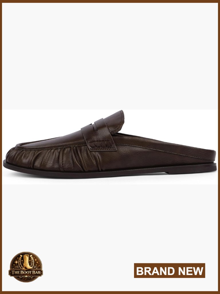 Women's Mules Slip On Loafers Dressy Comfortable Office Flats